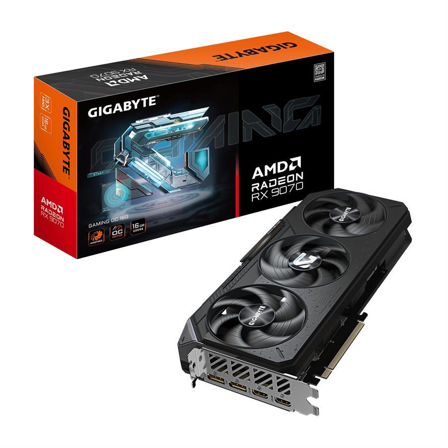 Placa de video RX 9070 Gigabyte GAMING OC 16 GB