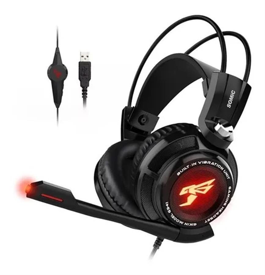 AURICULAR GAMER SOMIC G411 - C/MIC PC
