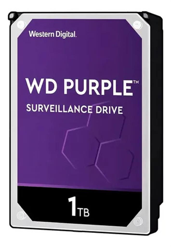 DISCO INTERNO 1TB HDD WESTERN DIGITAL PURPLE 3.5" SATA 3.0 5400RPM