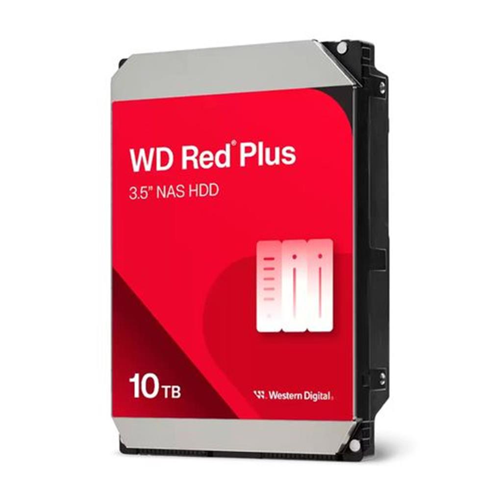 DISCO 10TB INTERNO HDD WESTERN DIGITAL RED PLUS 3.5" SATA 3.0 7200RPM