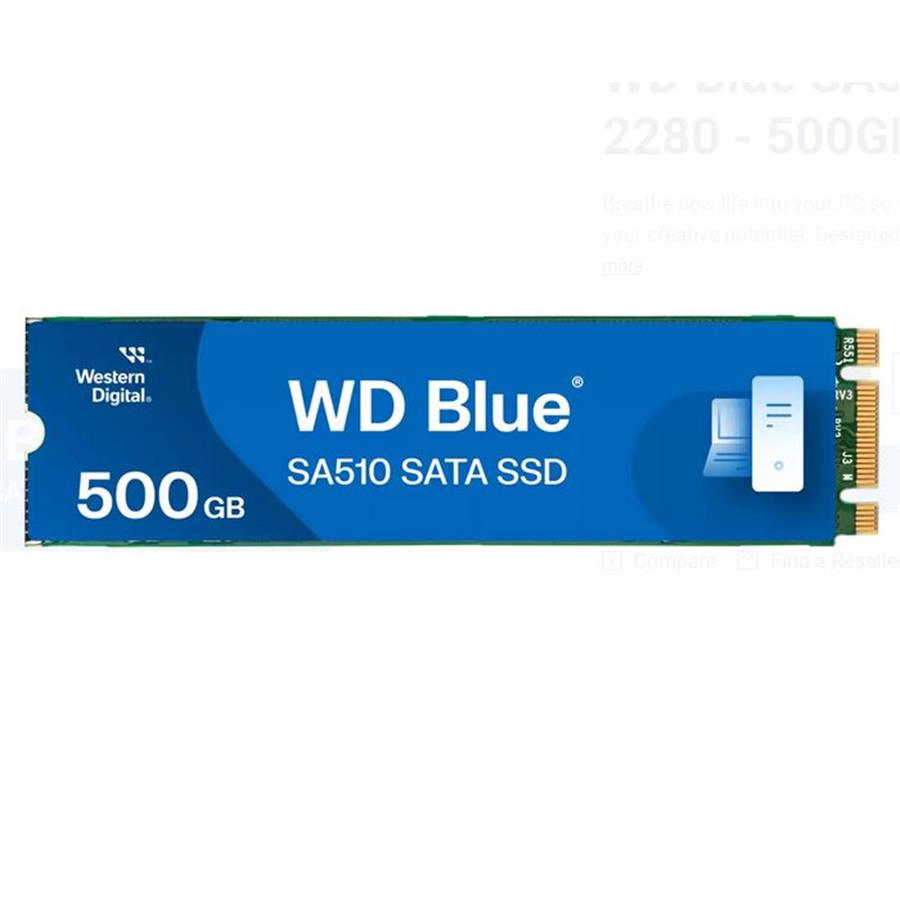 Disco SSD WD Blue SA510 500GB M.2 2280 SATA