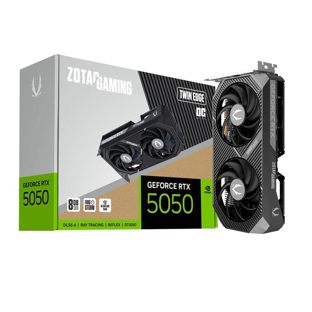 PLACA DE VIDEO RTX 5050 8GB ZOTAC TWIN EDGE