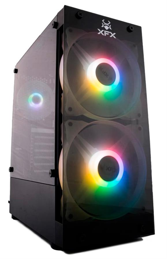 Gabinete Gamer XFX Yoroi GC-07 3 COOLERS RGB