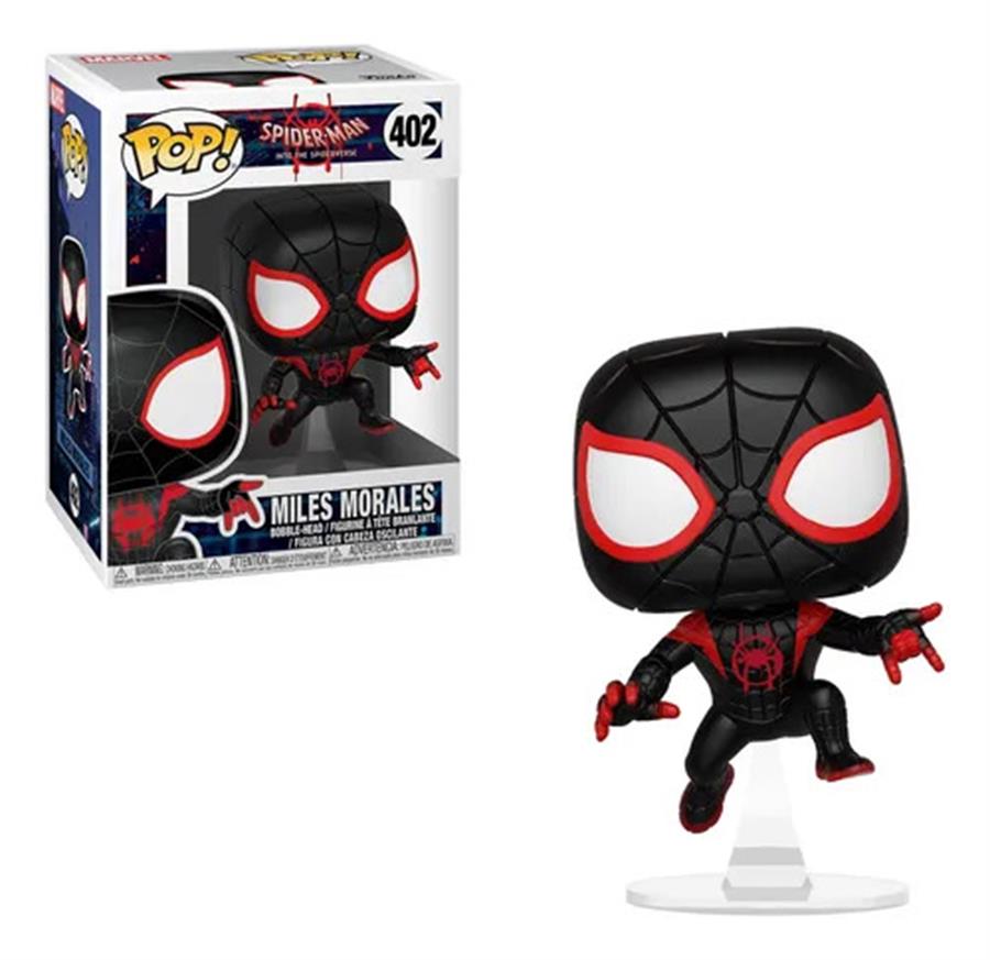 Funko Pop Miles Morales Spiderman Into The Spiderverse (402)