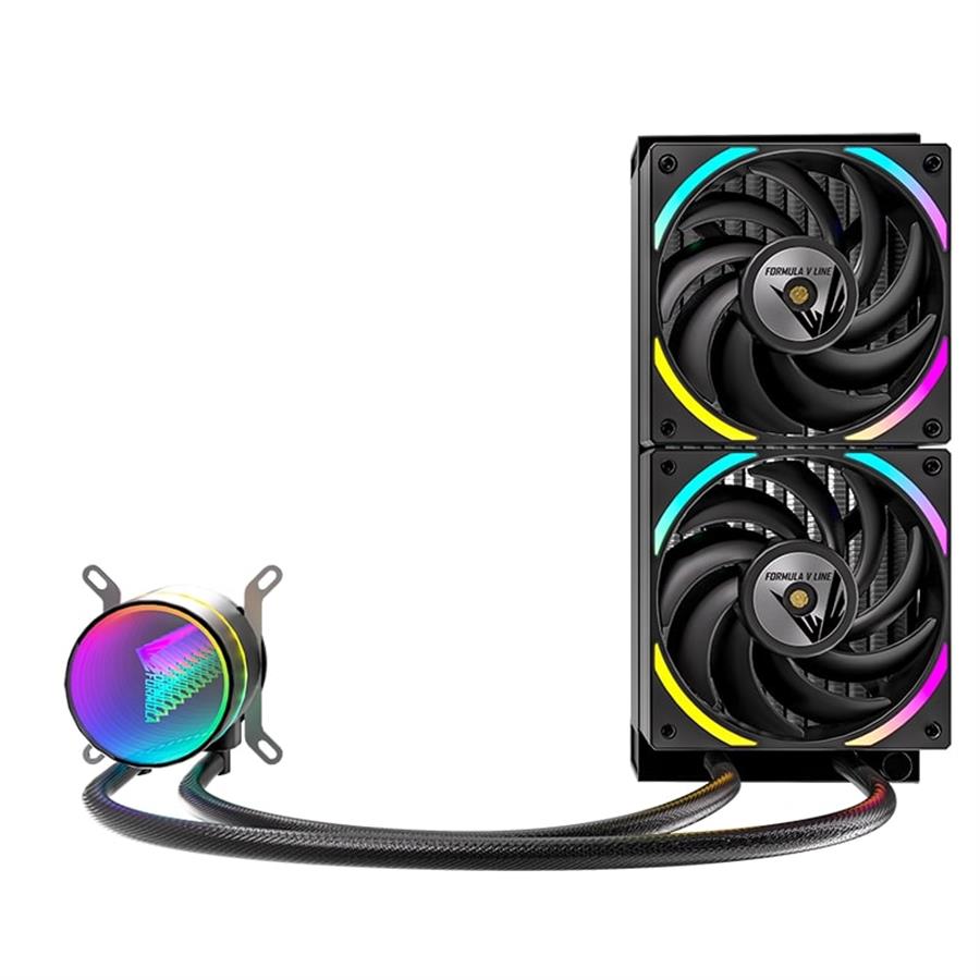 WATER COOLER FORMULA V OASIS L240 ARGB BLACK - TDP 310W AM5/AM4/1700/1200