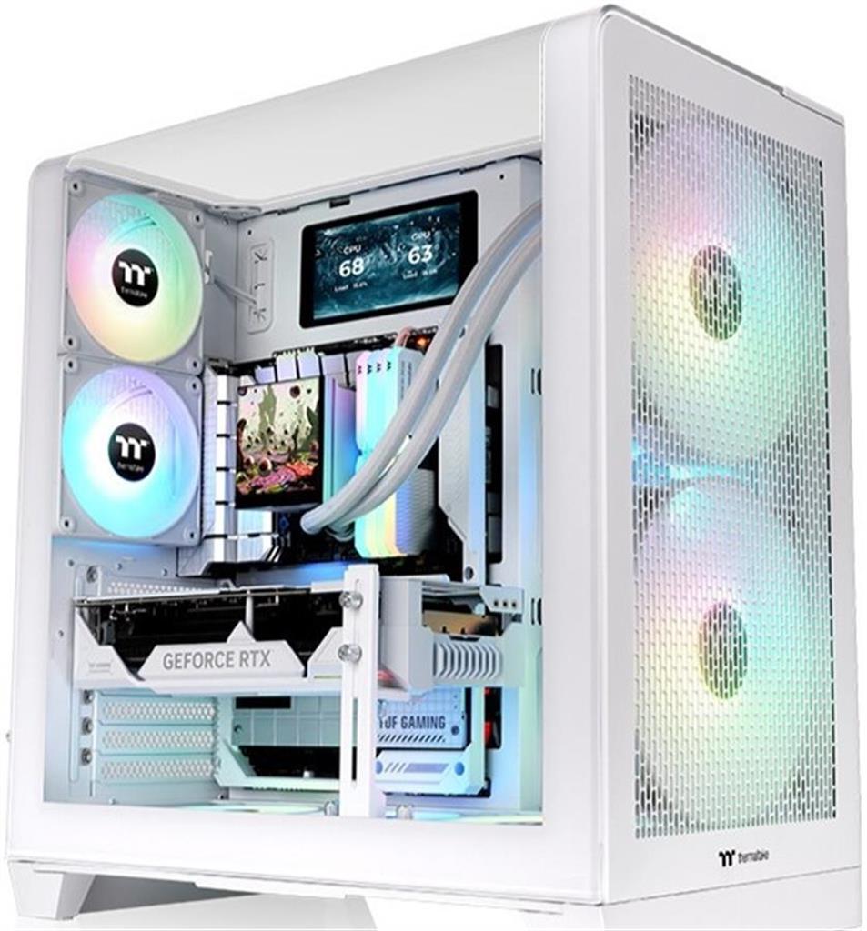 Gabinete Thermaltake View 390 AIR SNOW WHITE TEMPERED GLASS
