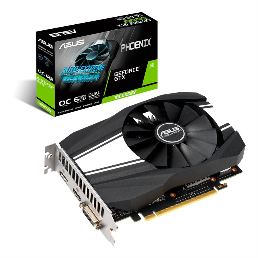 PLACA DE VIDEO GTX 1660 SUPER ASUS PHOENIX (OEM) - OUTLET