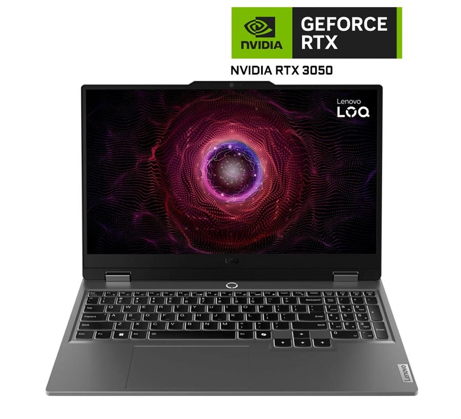 NOTEBOOK LENOVO LOQ 15IAX9 15.6" FHD I5 12450HX 16GB(2X8GB)DDR5 4800 512GB NVME RTX3050 6GB GDDR6 W11H