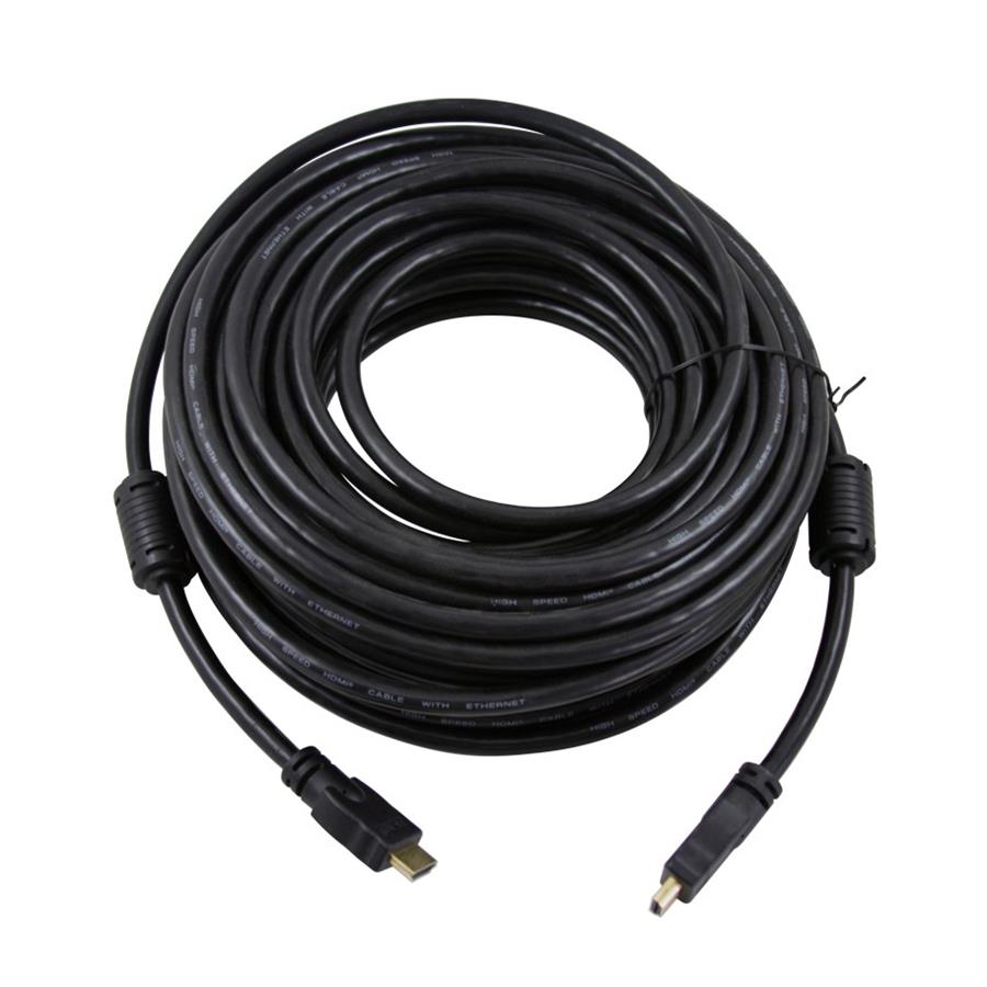 CABLE VIDEO HDMI 1.4 LETOS - 20 METROS PC 4K DOBLE FILTRO