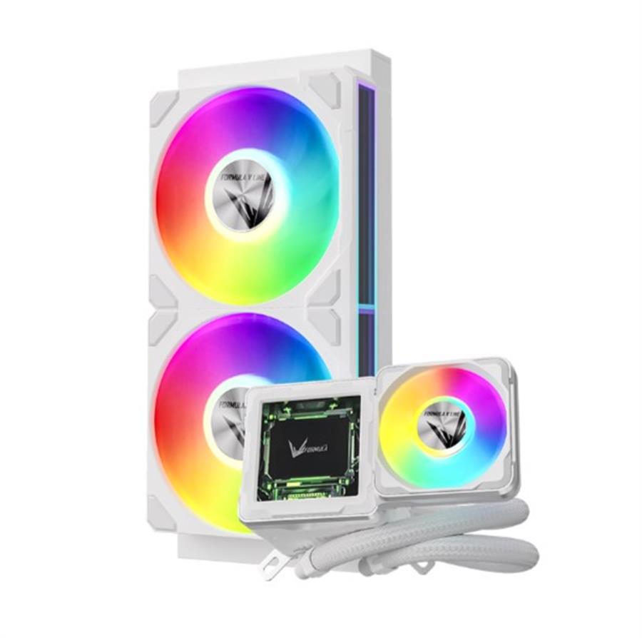 WATER COOLER FORMULA V LINE CRYO WING DIGI 240 WHITE