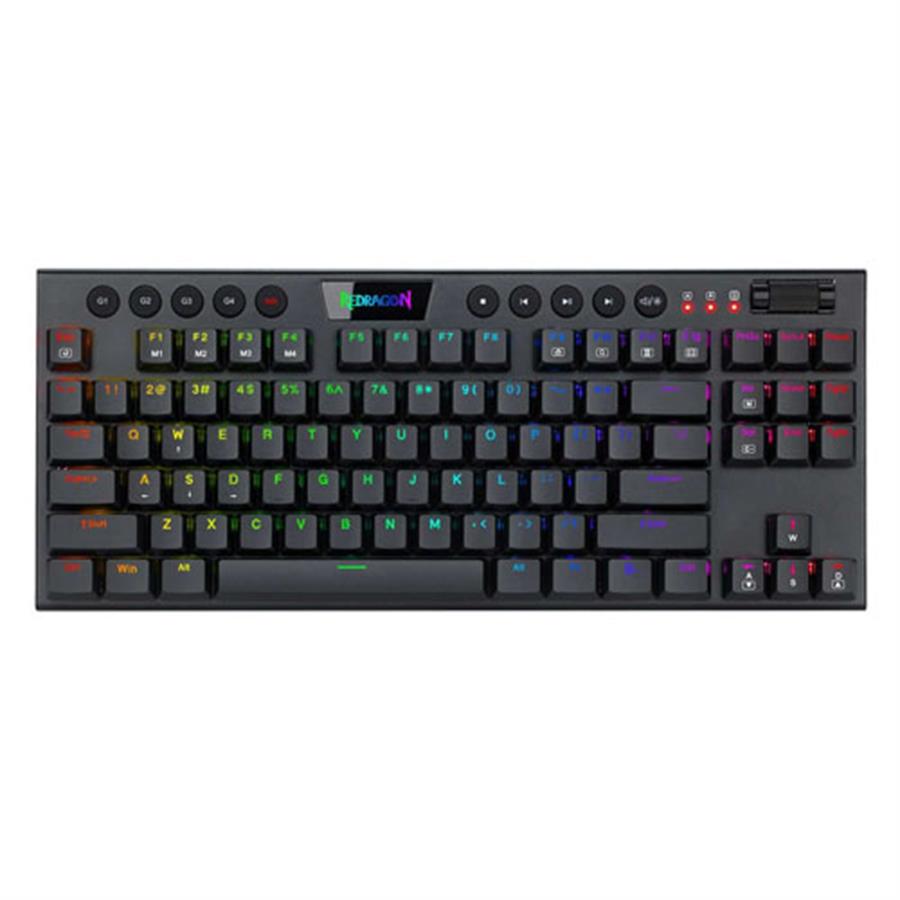 Teclado Redragon Horus TKL Black - Red Switch SP Wired (K622-RGB-SP)