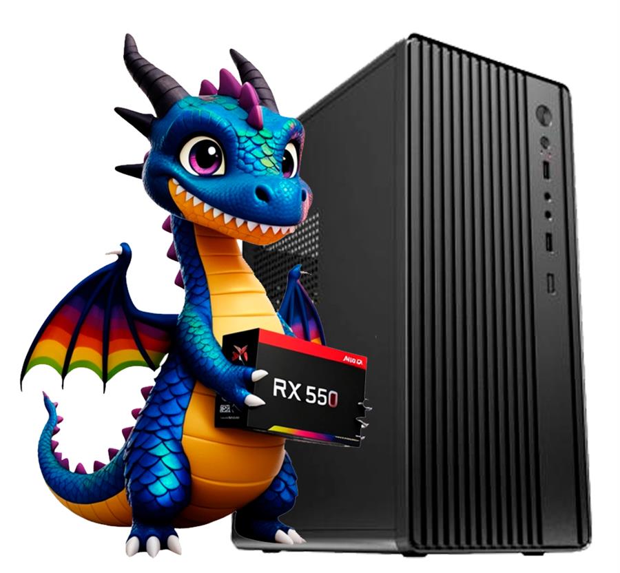 PC ARMADA RX 550, I5-10400F, 8 GB RAM, SSD 240 GB, H470, GABINETE KIT