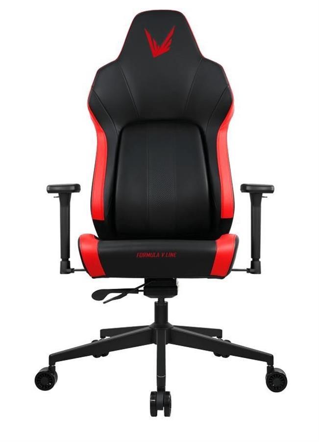 SILLA GAMER FORMULA V VIRON RACER PU RED