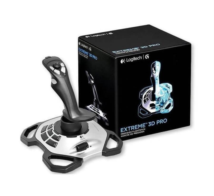 Joystick Logitech Extreme 3D PRO - p/ Simulador de Vuelo