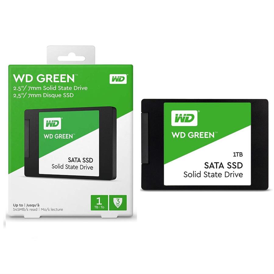 DISCO SÓLIDO SSD 1 TB WD GREEN - SATA 2.5"