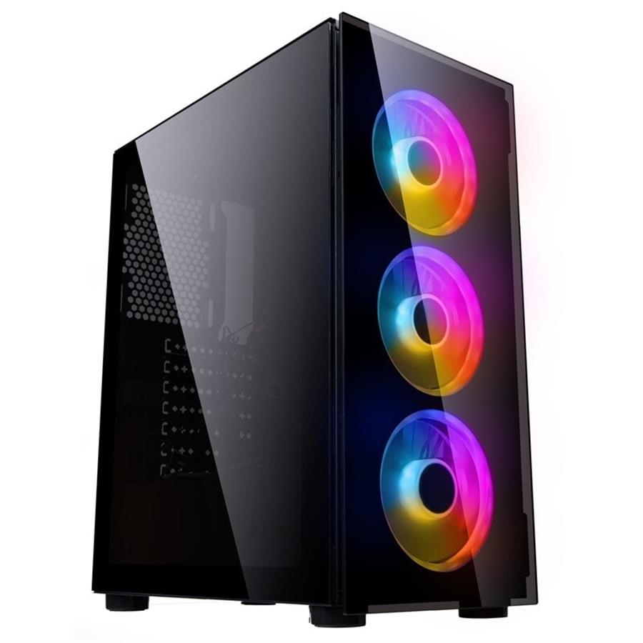 Gabinete Sentey K20 MAX 3 Cooler RGB - Vidrio Templado