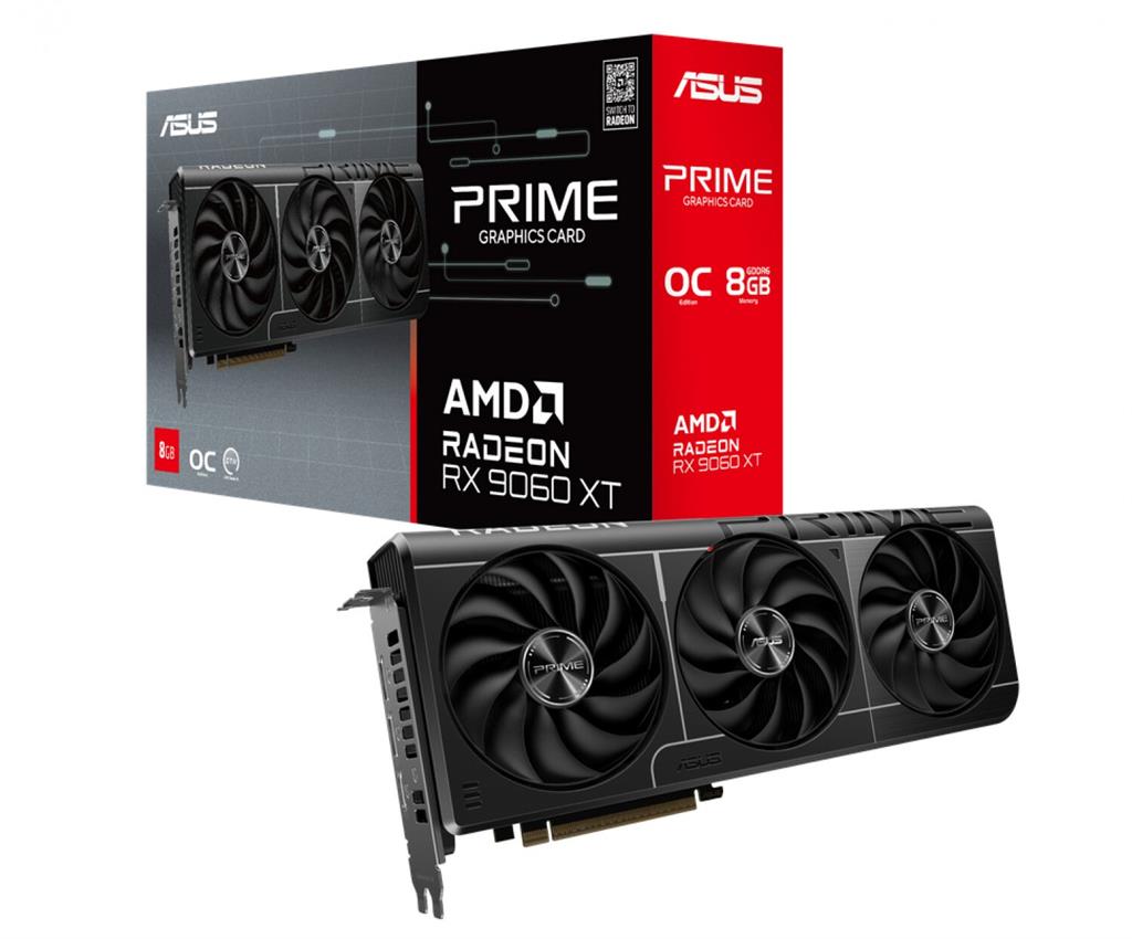 PLACA DE VIDEO RX 9060XT ASUS PRIME OC 8GB
