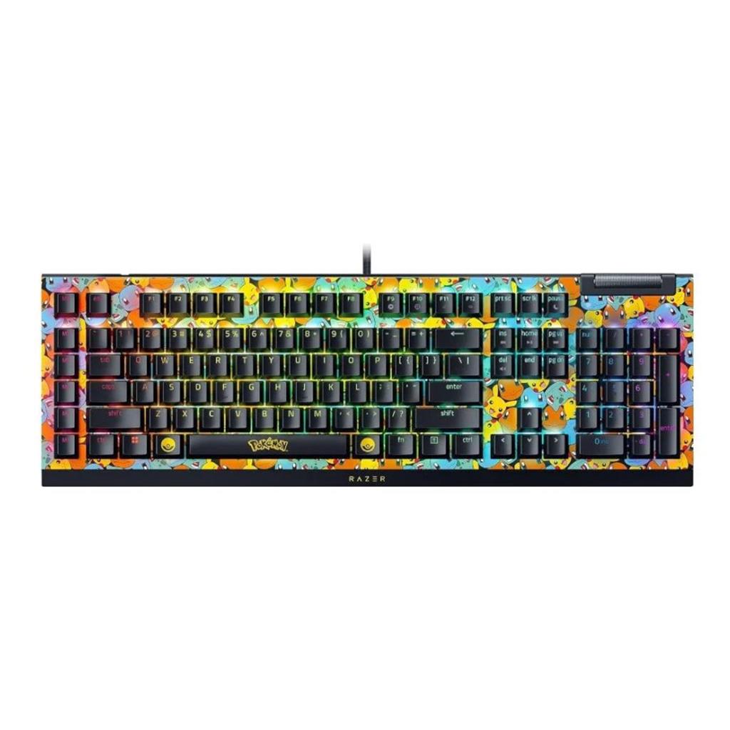 Teclado Razer BlackWidow V4 X Pokémon Edition