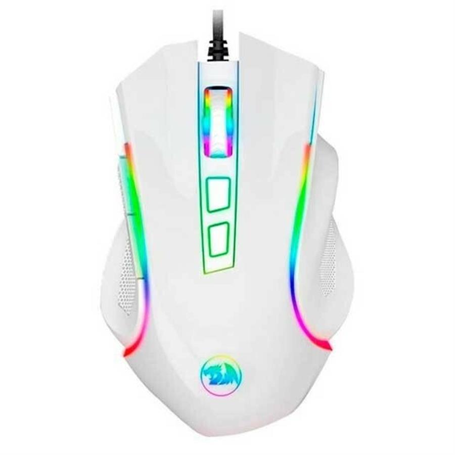 Mouse Gamer Redragon M607 Griffin White RGB