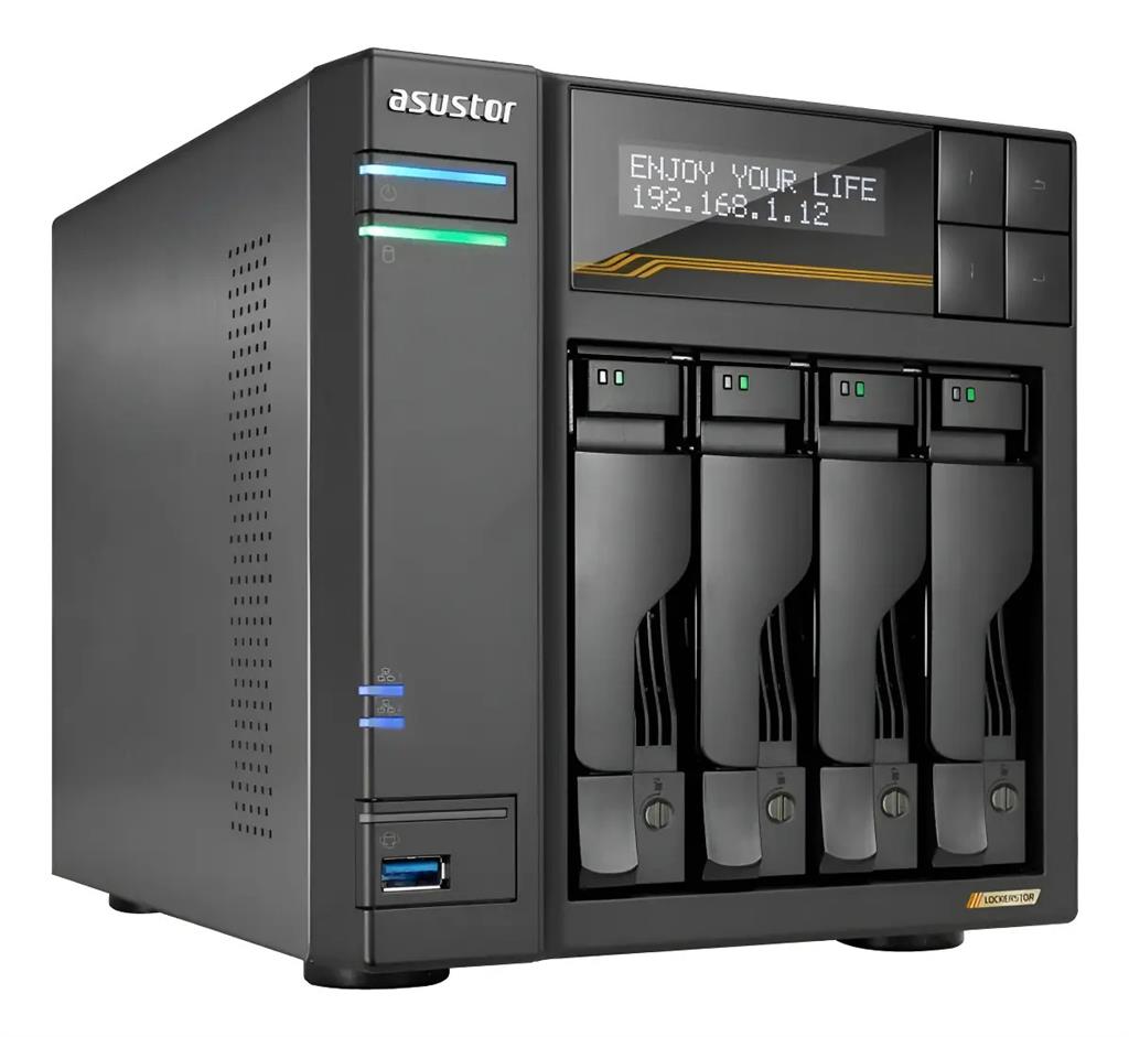 Asustor NAS Tower Lockerstor 4 Gen 3 AS6804T 4X3.5/2.5
