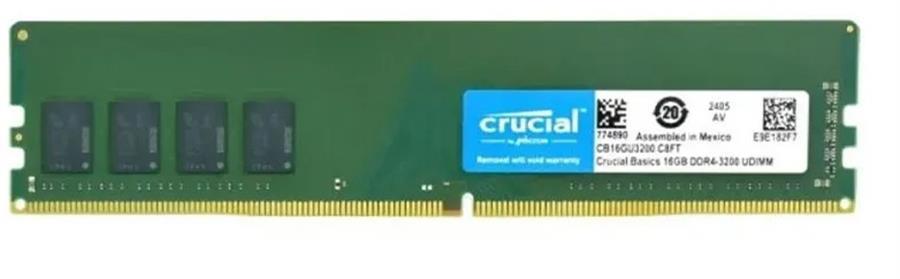Memoria RAM 8 GB Crucial Basics 3200 MHz DDR4 (CB8GU3200)