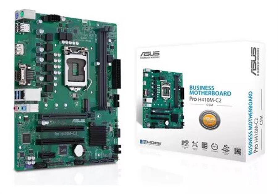 Motherboard Asus Pro H410M-C2 CSM DDR4 - (10MA Gen)