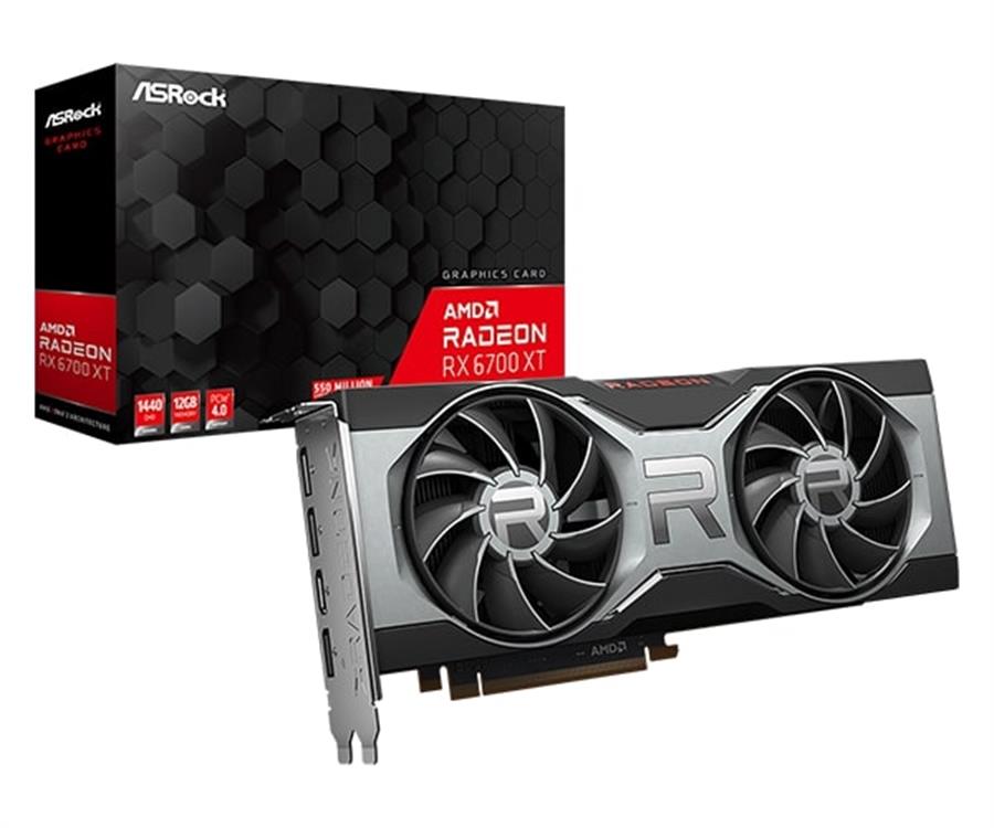 Placa de video RX 6700 XT Radeon 12 GB (OEM) - OUTLET