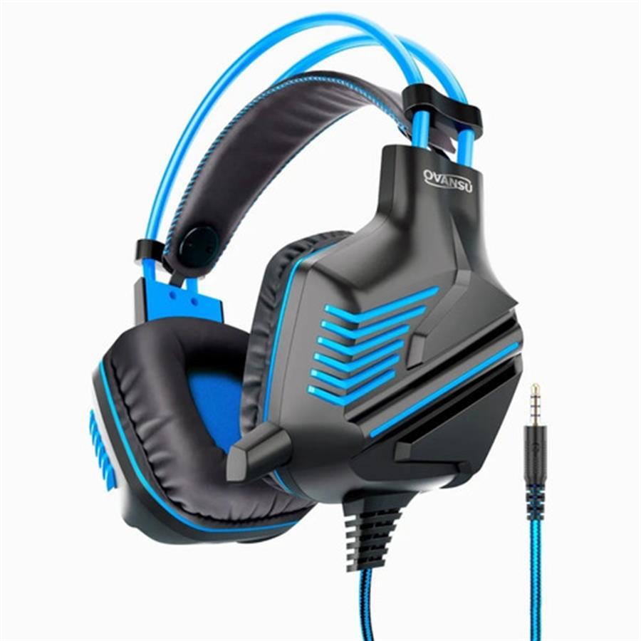 Auricular Gamer Ovansu AUG580 AZUL -  PS4/PC/Celular