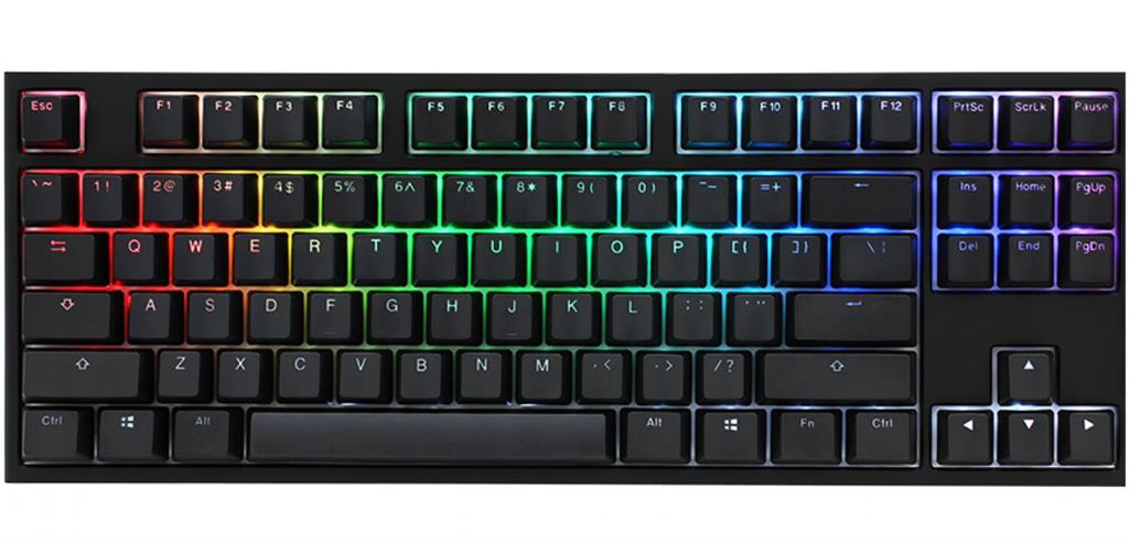 Teclado DUCKY ONE 2 RGB TKL Black Kailh Jade Switch Double Shot PBT
