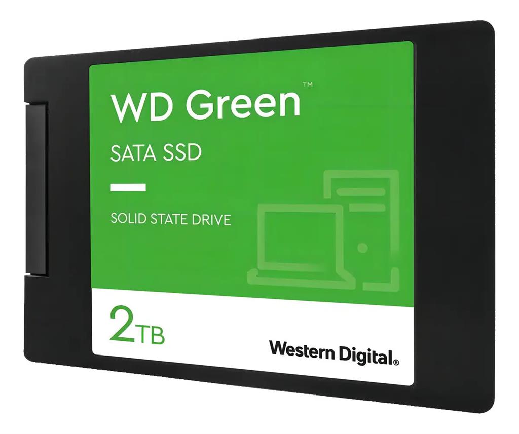 DISCO SSD 2 TB WD GREEN SATA 3 - 2,5" 545 MB/S