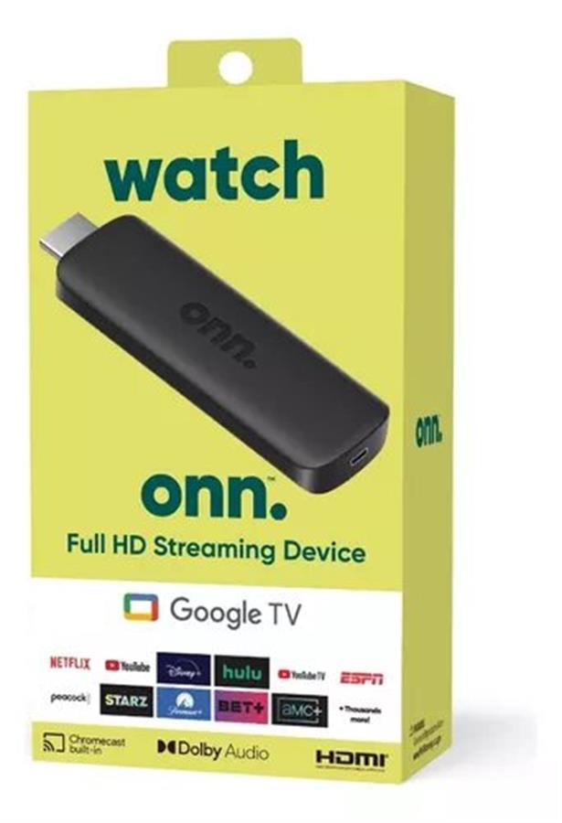 Gioogle TV ONN STREAMING BOX FHD GOOGLE TV CHROMECAST