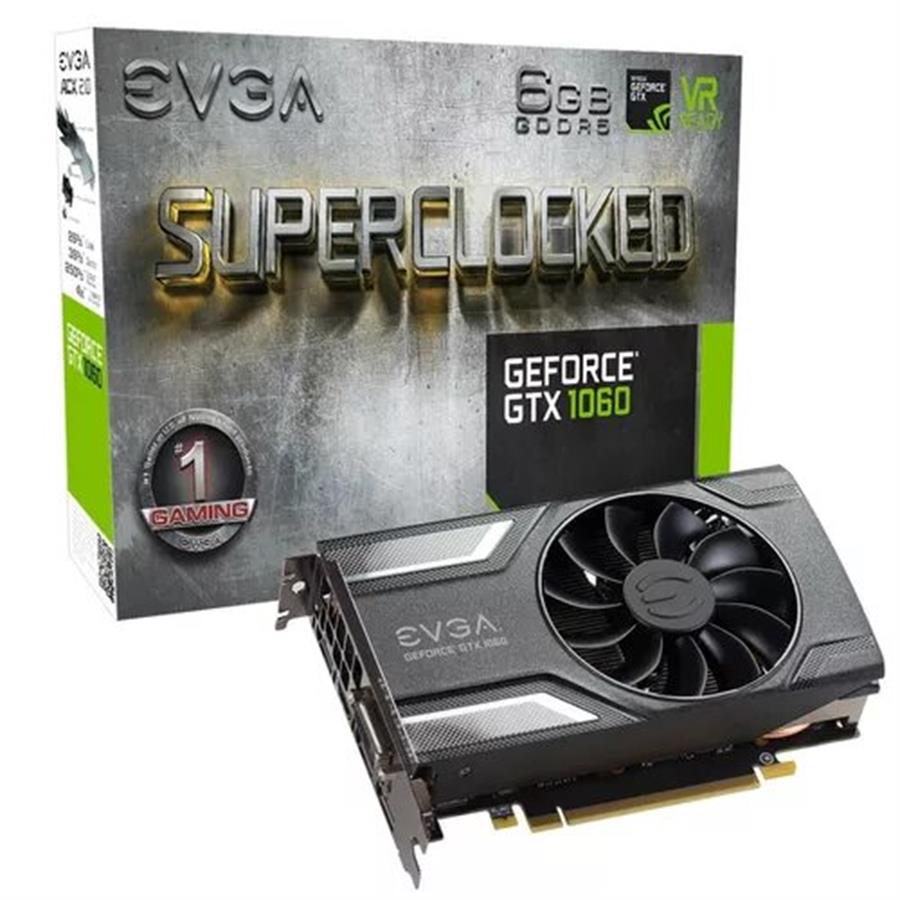 Placa de video GTX 1060 6 GB EVGA SC (OEM) - OUTLET