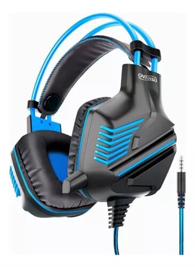 Auricular Gamer Ovansu AUG580 Azul -  PS4/PC/Celular