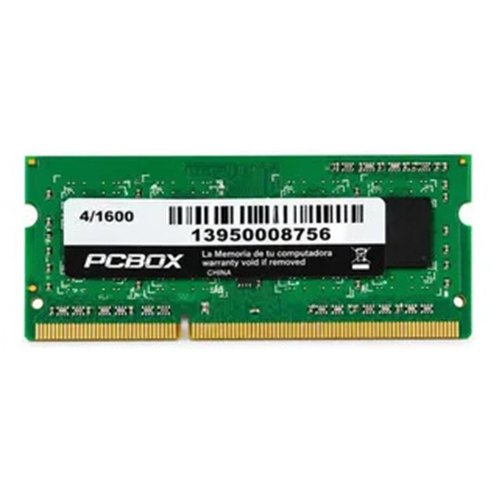 MEMORIA 4 GB PCBOX SODIMM NOTEBOOK 2666 MHZ