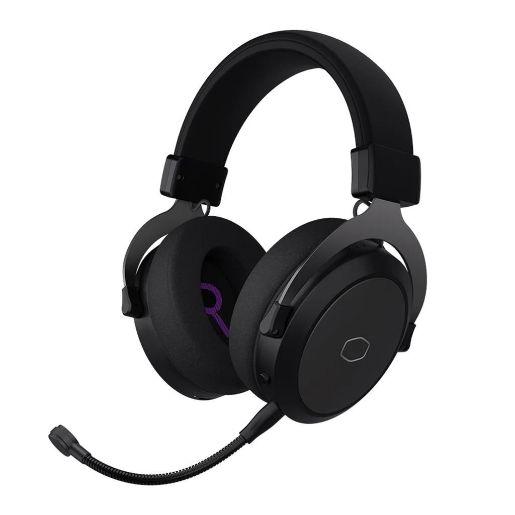 AURICULAR COOLER MASTER CH351 WIRELESS BT 5.4 2.4GHZ USB-C 3.5MM BLACK