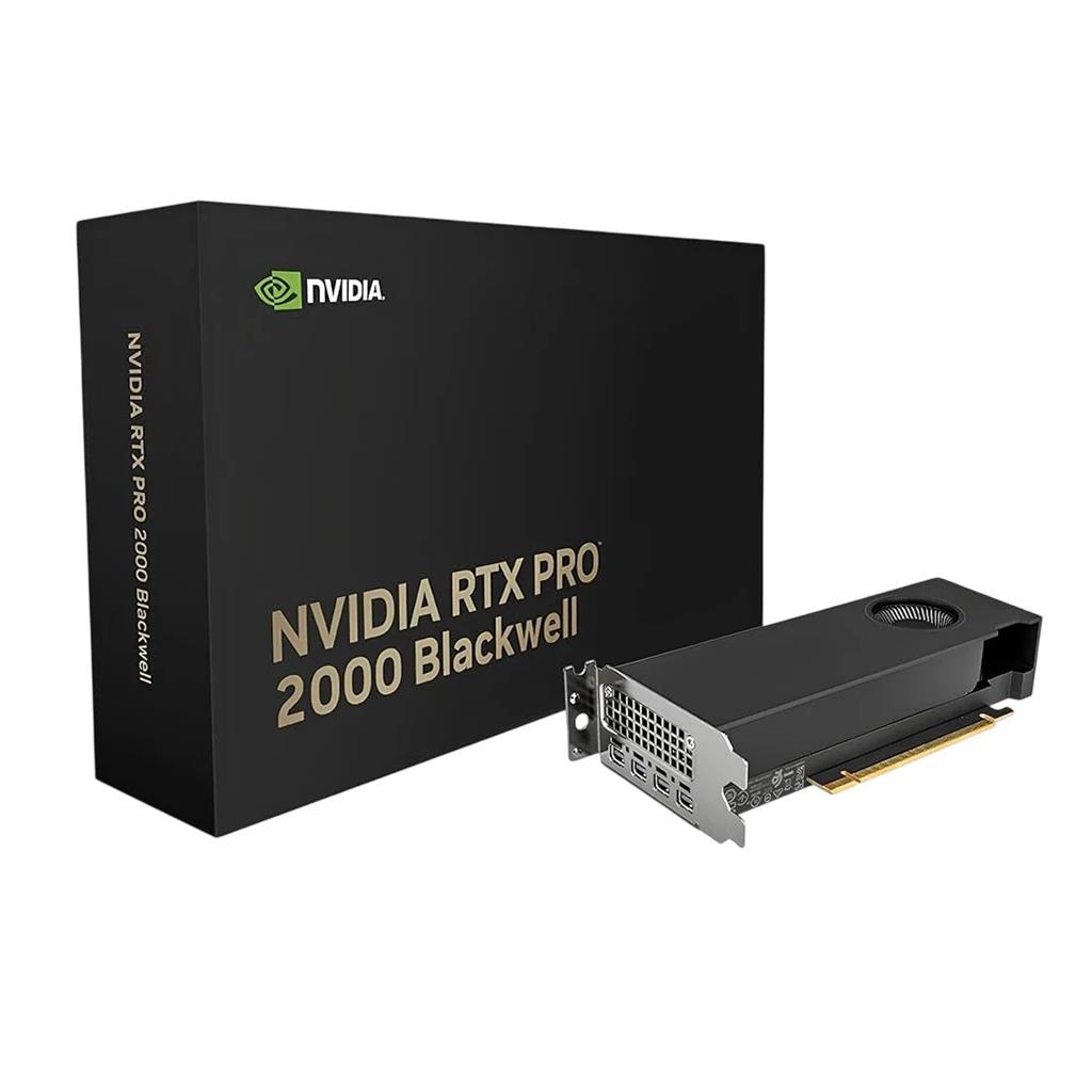 Placa de video RTX PRO 2000 QUADRO PNY Blackwell 16Gb GDDR7 4x Mini Display Port