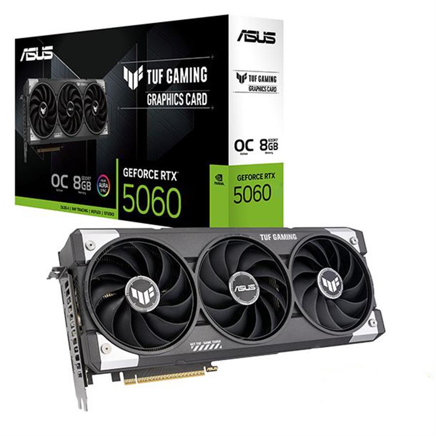 Placa de video RTX 5060 ASUS TUF OC 8GB Gaming