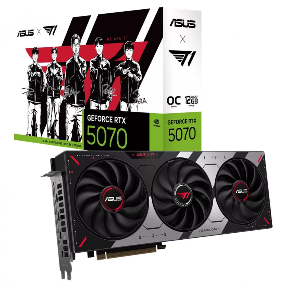 PLACA DE VIDEO RTX 5070 ASUS T1 12GB GAMING