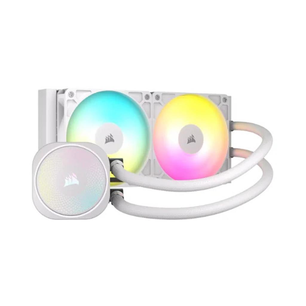 WATER COOLER CORSAIR NAUTILUS 2X CPU COOLER 240MM RS ARGB WHITE